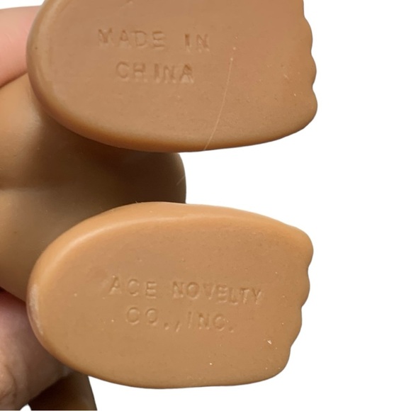 Vtg Ace Novelty Treasure  Troll Doll Pink Hair Chef Apron With Hat Wishstone 90s - Picture 12 of 12